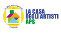 Logo La casa degli artisti blu nuovo